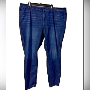 Old Navy Women’s Higg Rise WOW Stretch Super Skinny Jeans Dark Wash Size 22